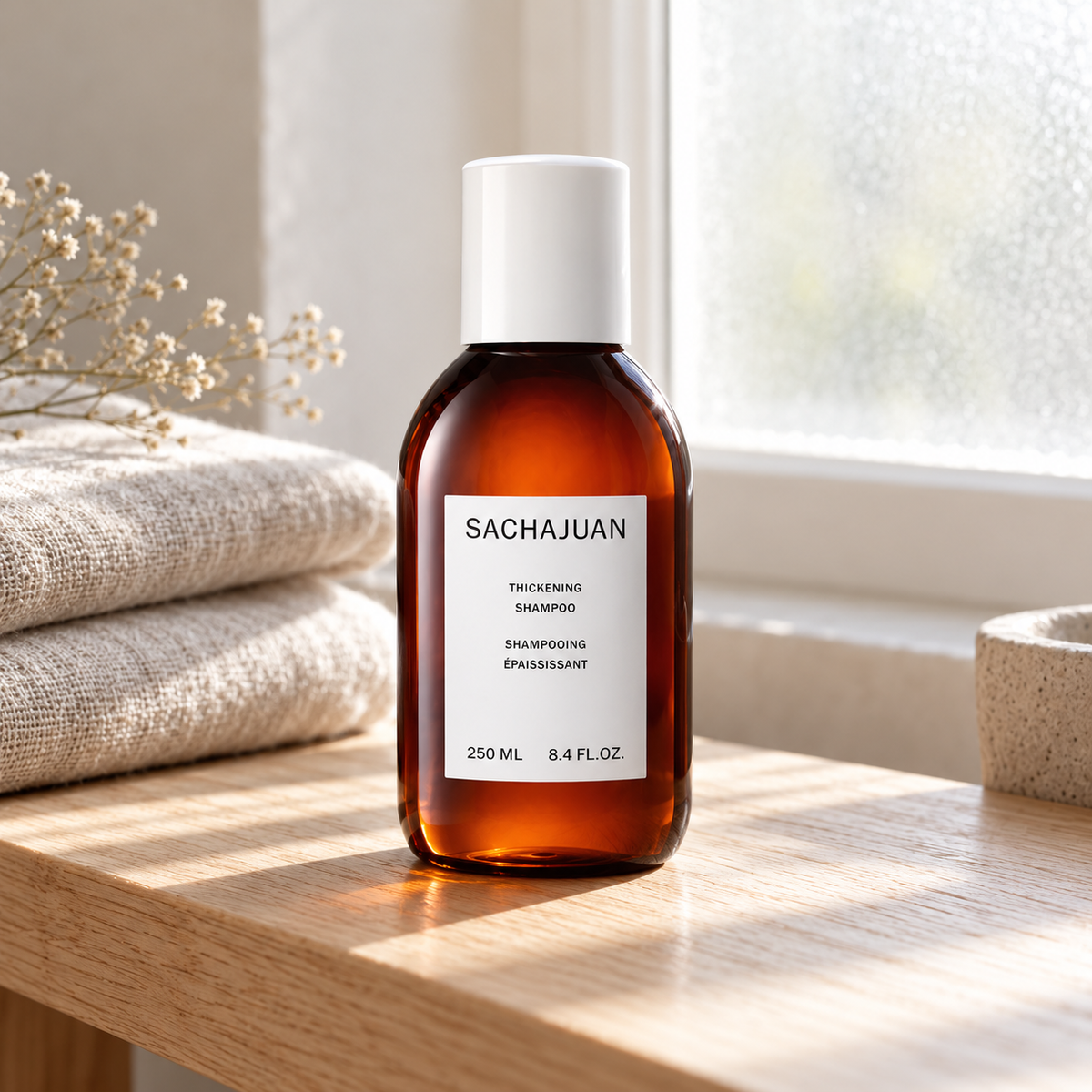Sachajuan Thickening Shampoo 250 ml – atmosférická fotografie – MrRizz