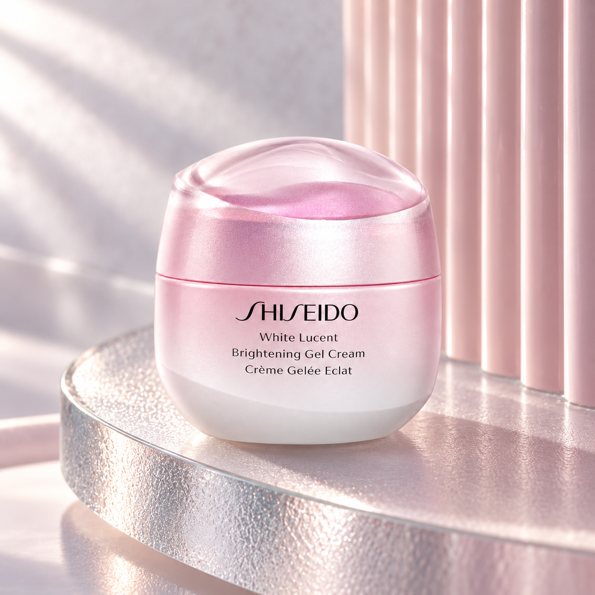 Shiseido White Lucent Brightening Gel Cream 50 ml – atmosférická fotografie – MrRizz