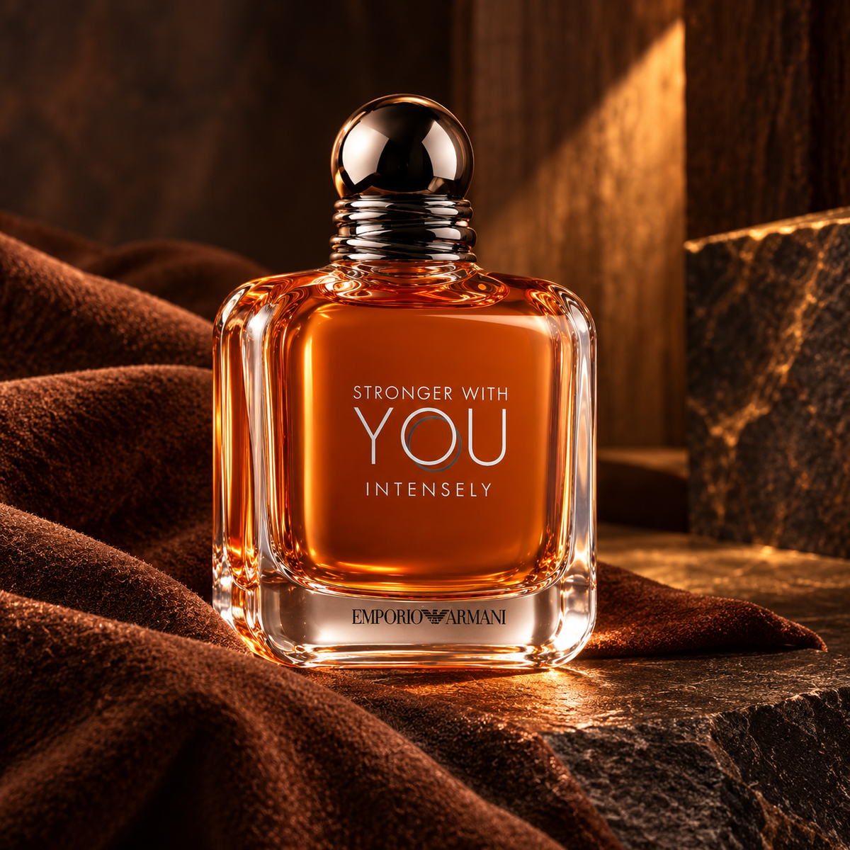 Giorgio Armani Emporio Armani Stronger With You Intensely EDP 100 ml – atmosférická fotografie – MrRizz