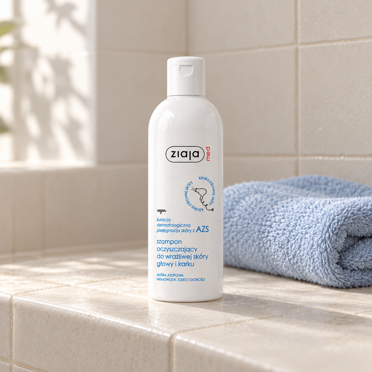 Ziaja Med Atopic Treatment Šampon 300 ml – atmosférická fotografie – MrRizz