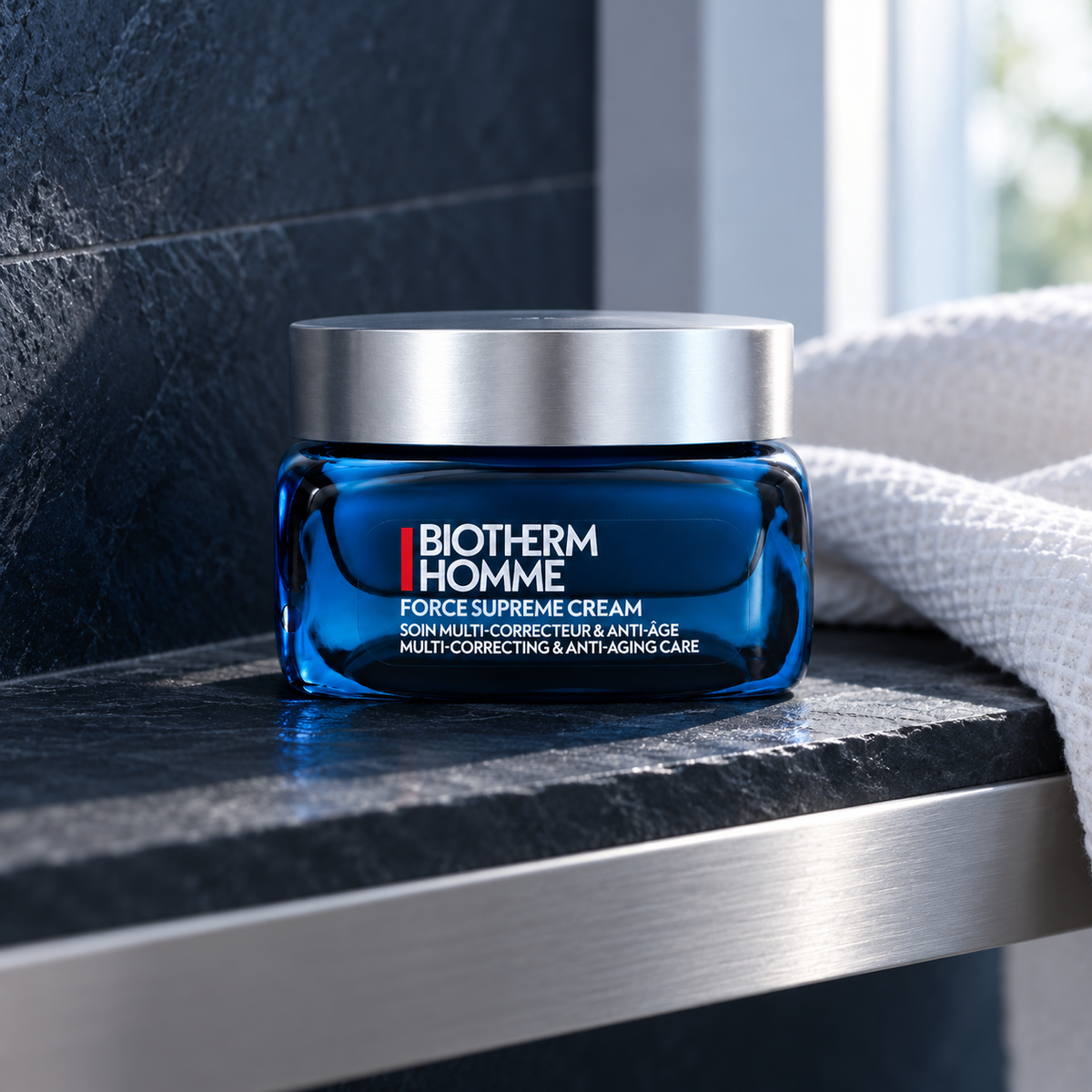 Biotherm Homme Force Supreme Cream 50 ml – atmosférická fotografie – MrRizz
