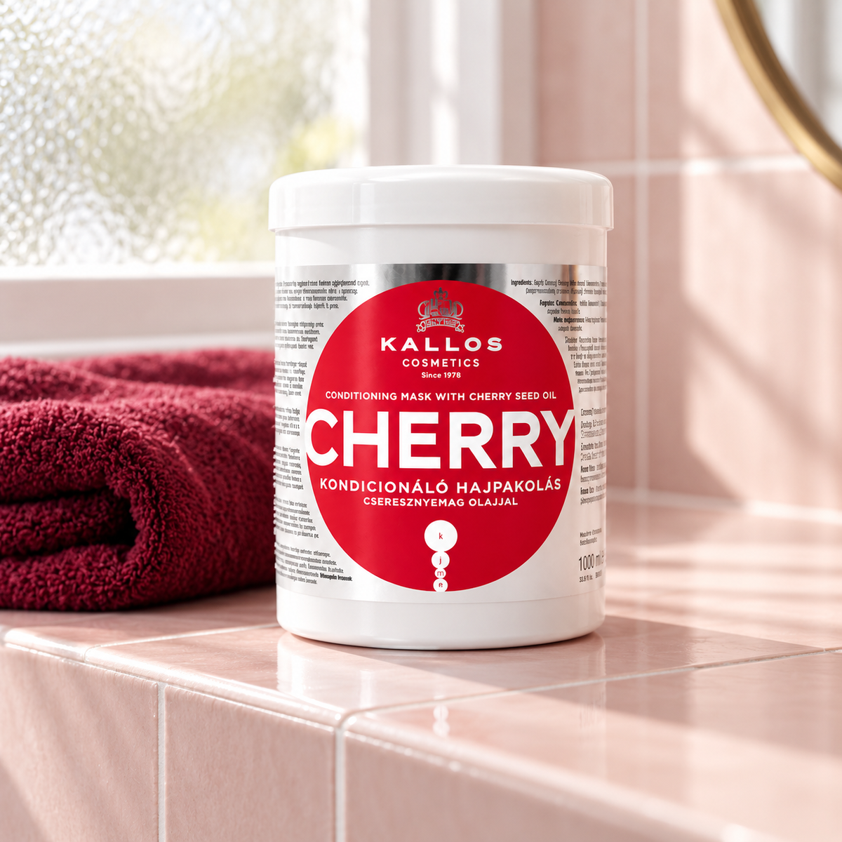 Kallos Cosmetics Cherry 1000 ml – atmosférická fotografie – MrRizz