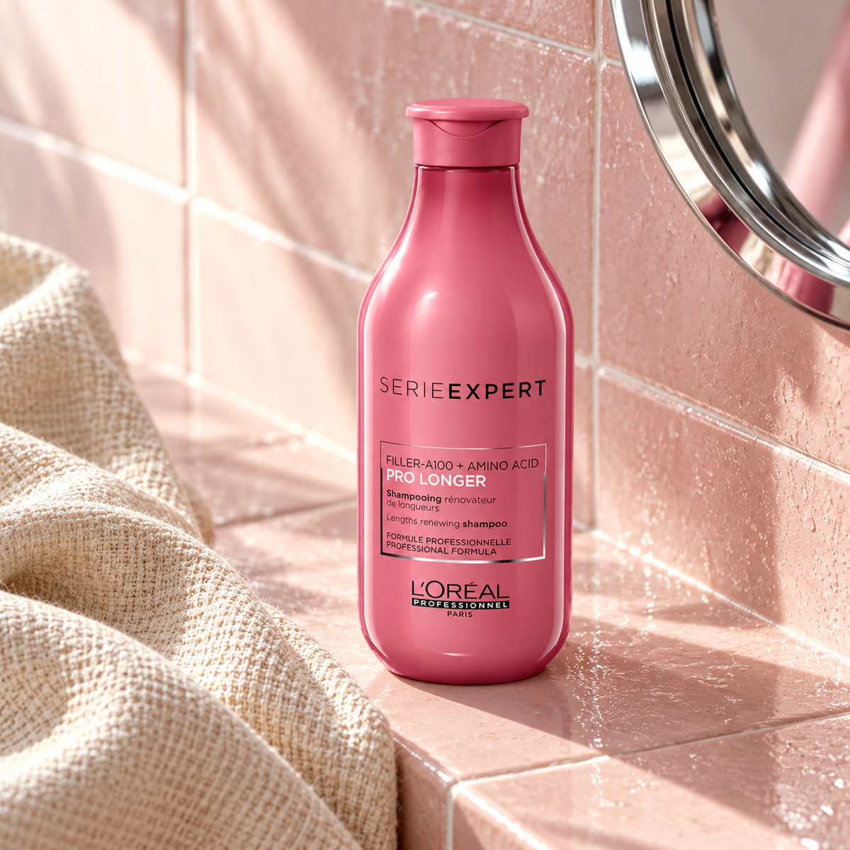 L'Oréal Professionnel Pro Longer Professional Shampoo 300 ml – atmosférická fotografie – MrRizz