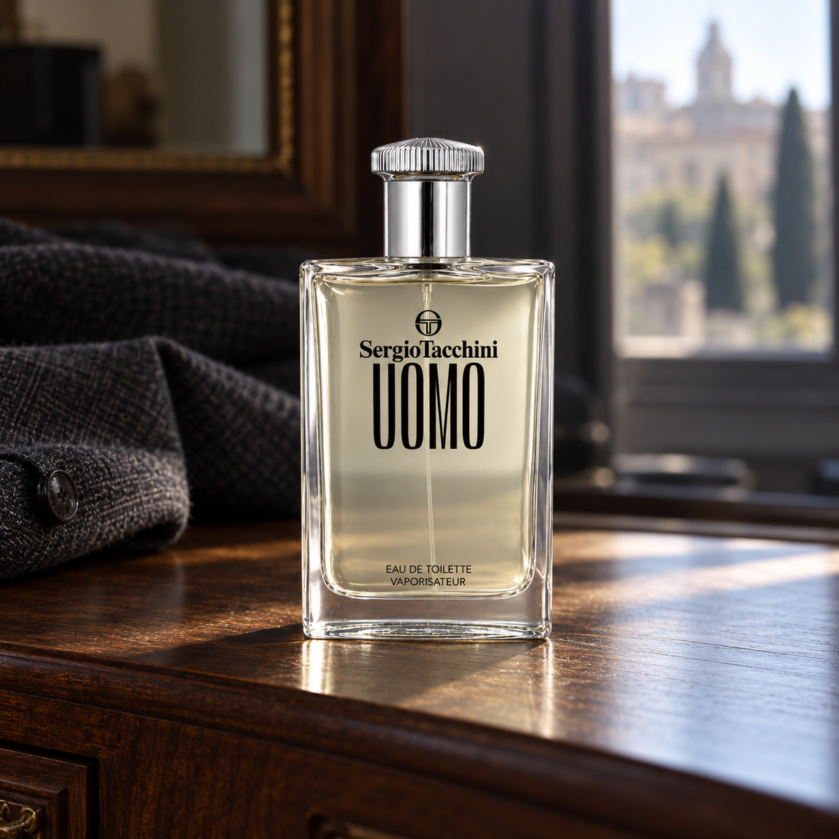 Sergio Tacchini Uomo EDT 100 ml – atmosférická fotografie – MrRizz