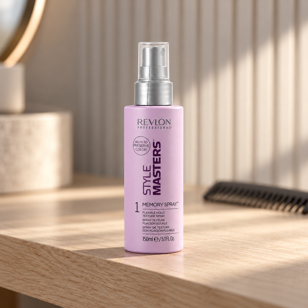 Revlon Professional Style Masters Creator Memory Spray 150 ml – atmosférická fotografie – MrRizz
