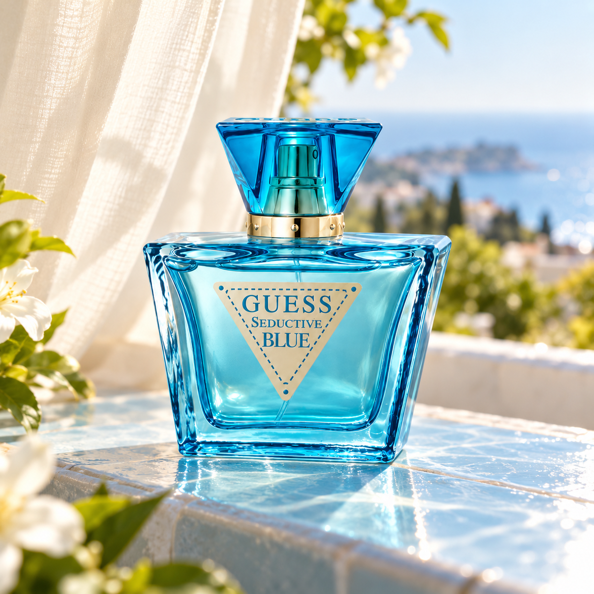 GUESS Seductive Blue EDT 75 ml – atmosférická fotografie – MrRizz