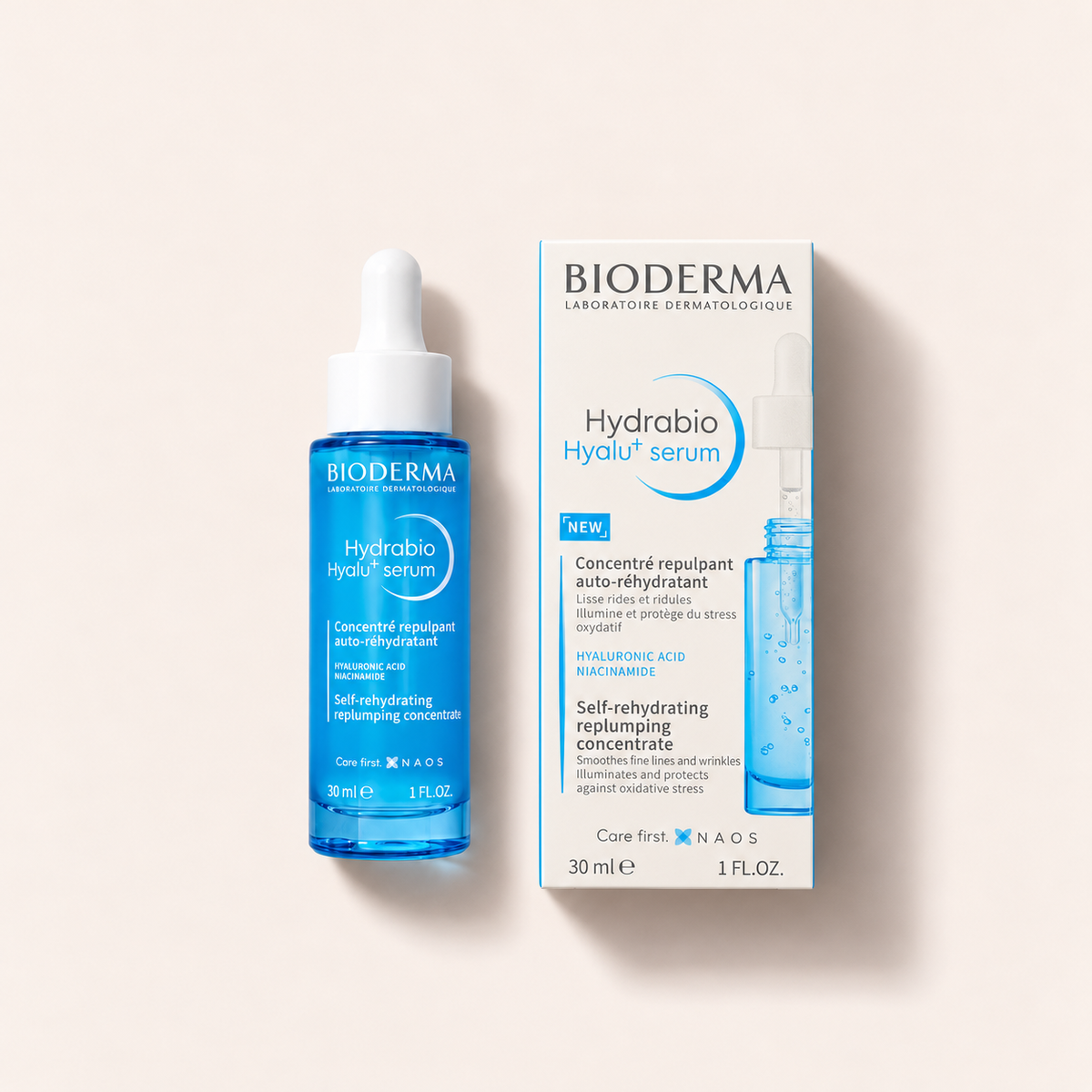 BIODERMA Hydrabio Hyalu+ Serum 30 ml – výrobek s originálním obalem – MrRizz