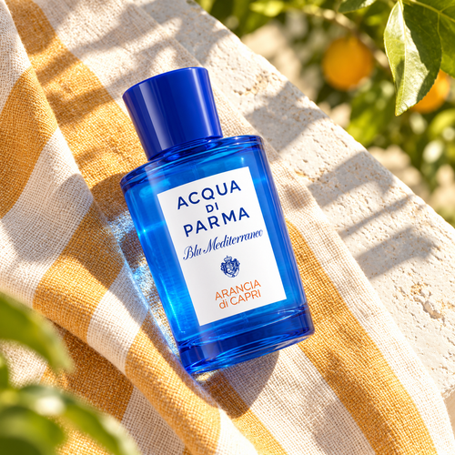 Acqua di Parma Blu Mediterraneo Arancia di Capri EDT 150 ml – atmosférická fotografie – MrRizz