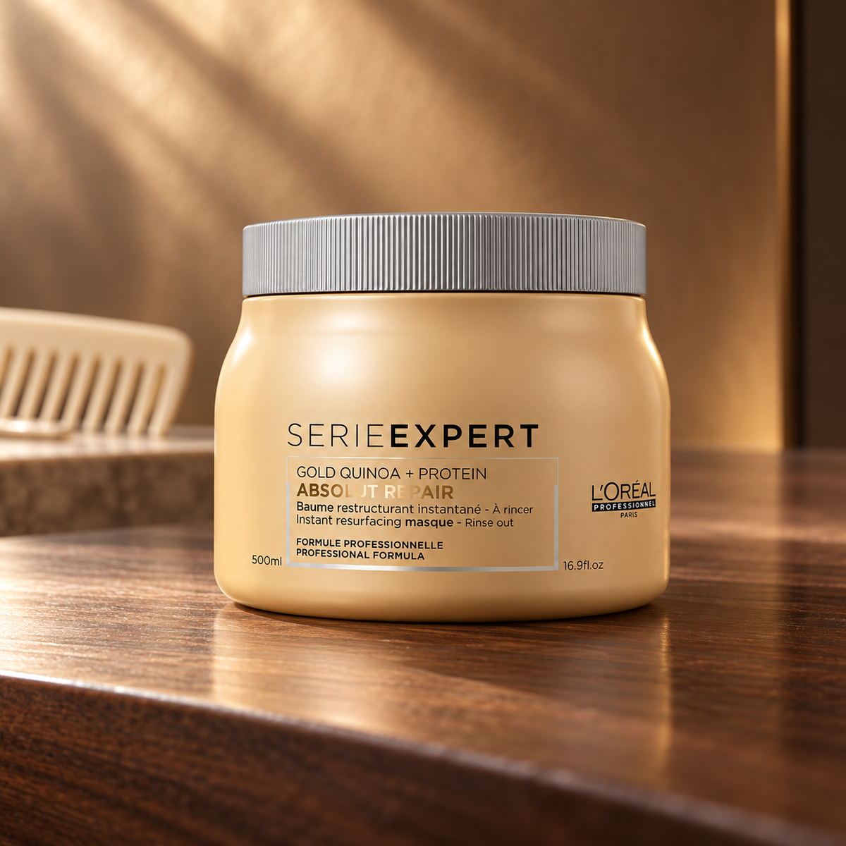 L'Oréal Professionnel Absolut Repair Professional Mask 500 ml – atmosférická fotografie – MrRizz
