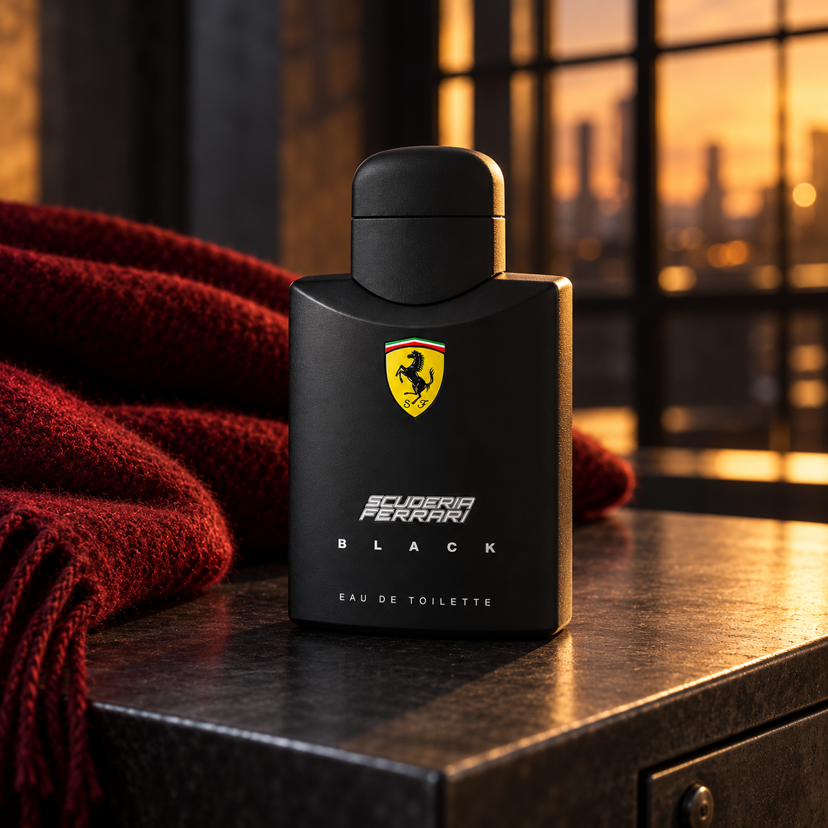 Ferrari Scuderia Ferrari Black EDT 125 ml – atmosférická fotografie – MrRizz