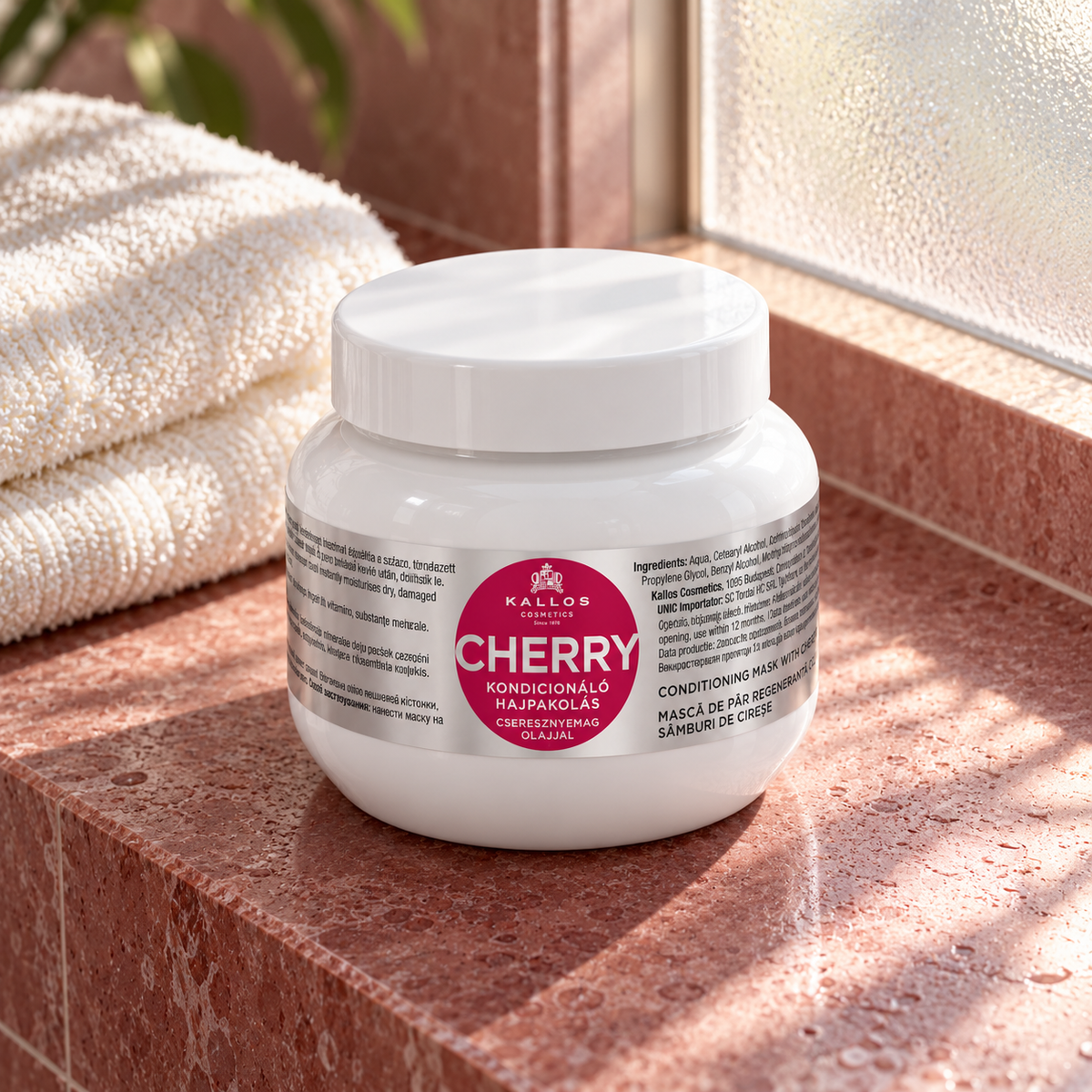 Kallos Cosmetics Cherry 275 ml – atmosférická fotografie – MrRizz