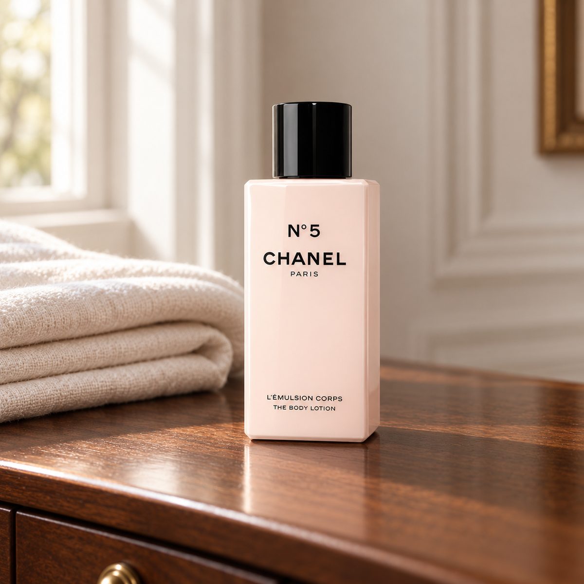 Chanel No.5 200 ml – atmosférická fotografie – MrRizz