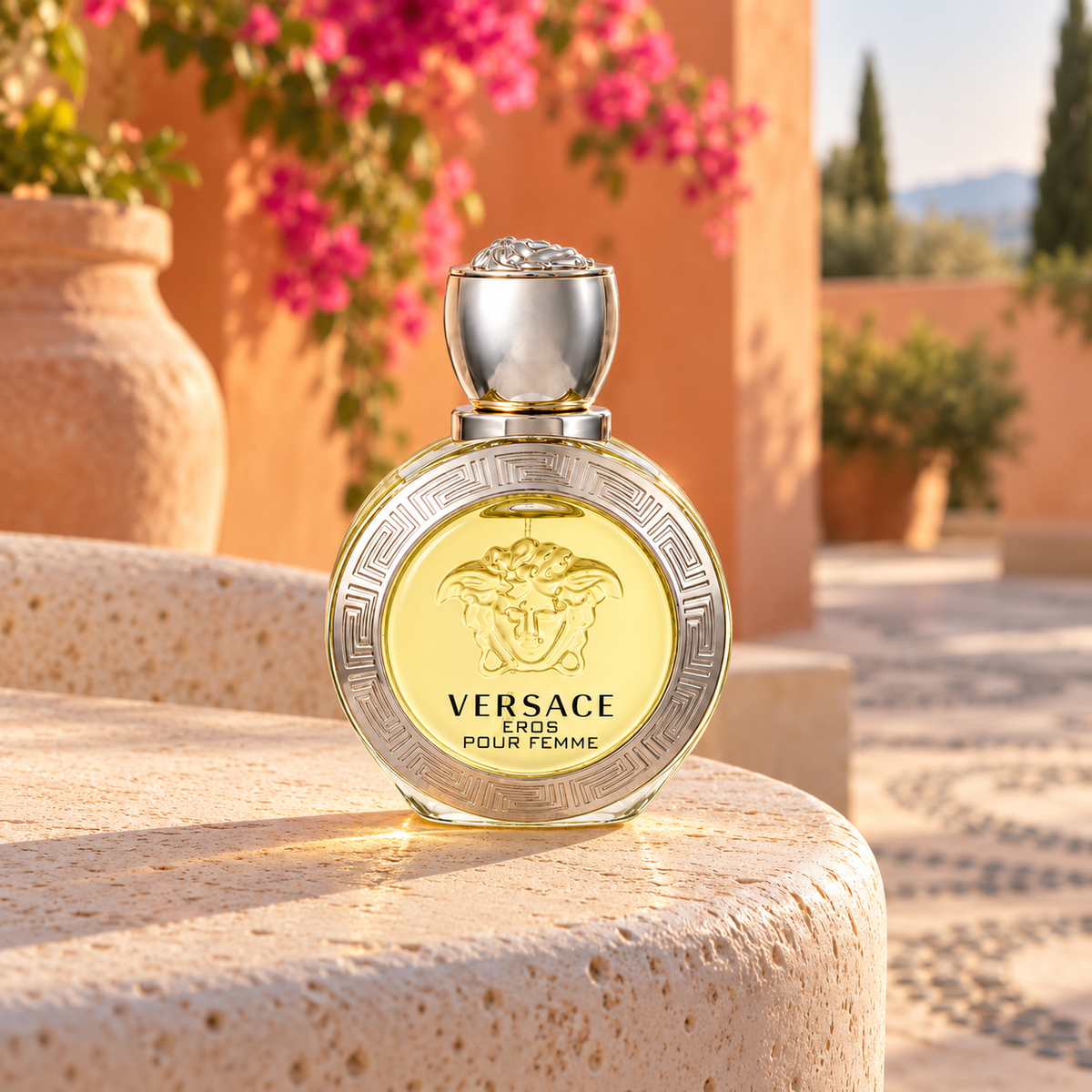 Versace Eros Pour Femme EDT 50 ml – atmosférická fotografie – MrRizz