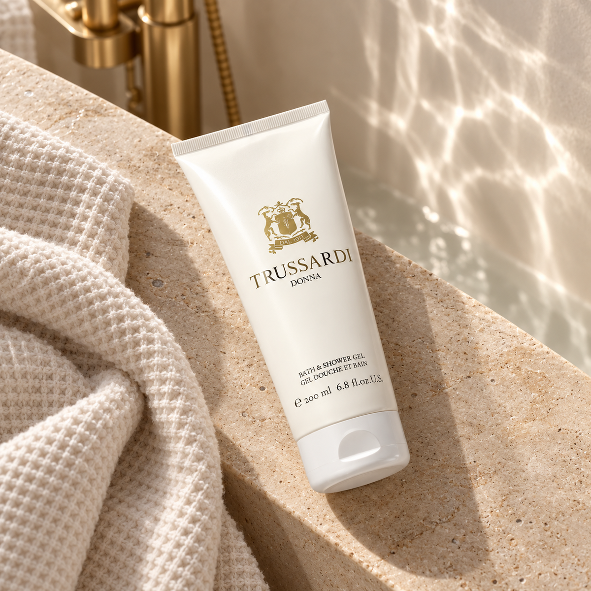 Trussardi Donna 200 ml – atmosférická fotografie – MrRizz