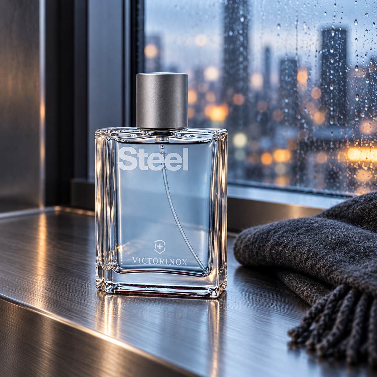 Victorinox Steel EDT 100 ml – atmosférická fotografie – MrRizz