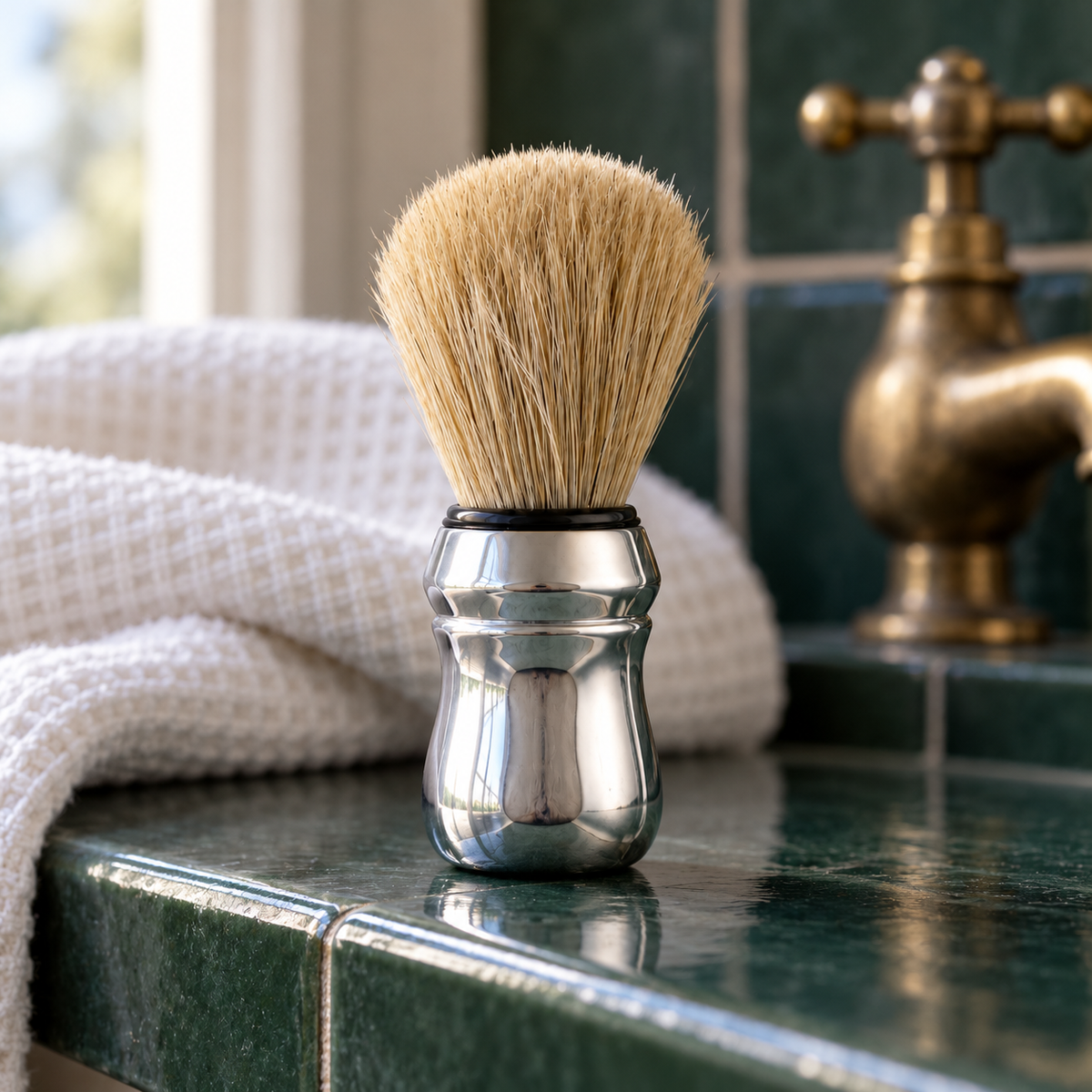PRORASO Green Shaving Brush 1 ml – atmosférická fotografie – MrRizz