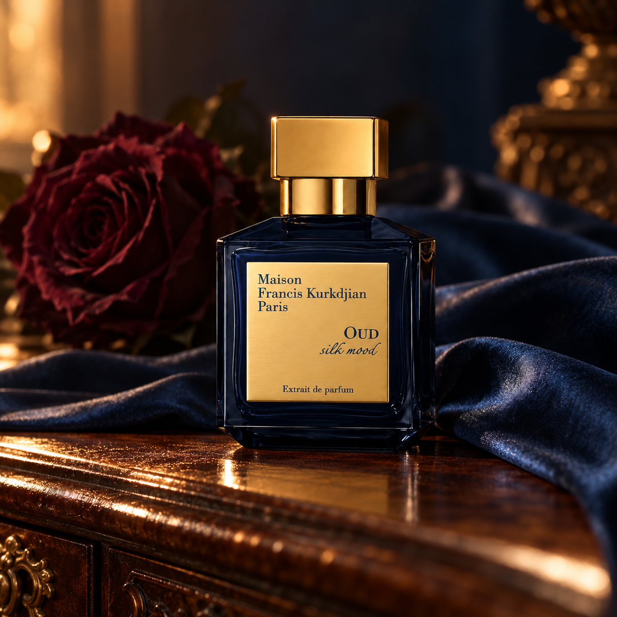 Maison Francis Kurkdjian Oud Silk Mood 70 ml – atmosférická fotografie – MrRizz