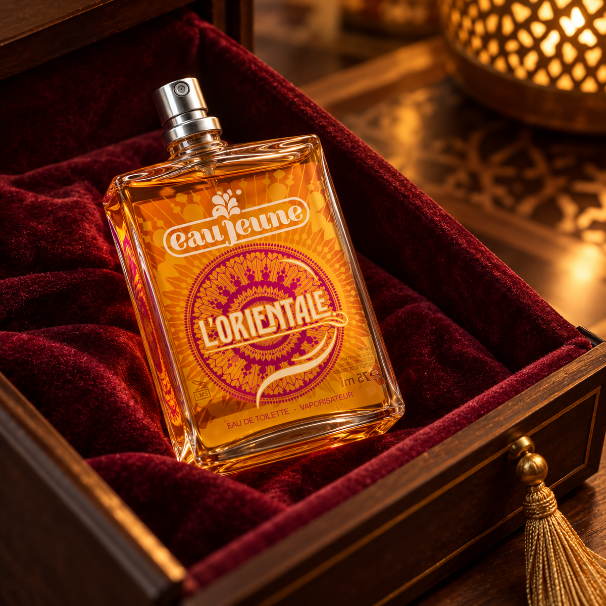 Eau Jeune L'Orientale 75 ml – atmosférická fotografie – MrRizz