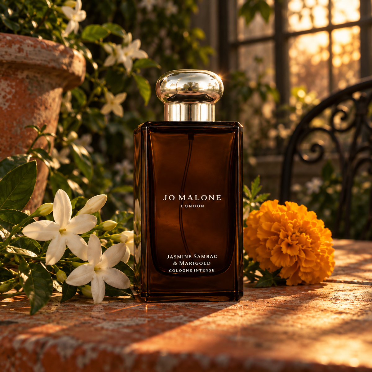 Jo Malone Jasmine Sambac & Marigold Kolínská voda 100 ml – atmosférická fotografie – MrRizz