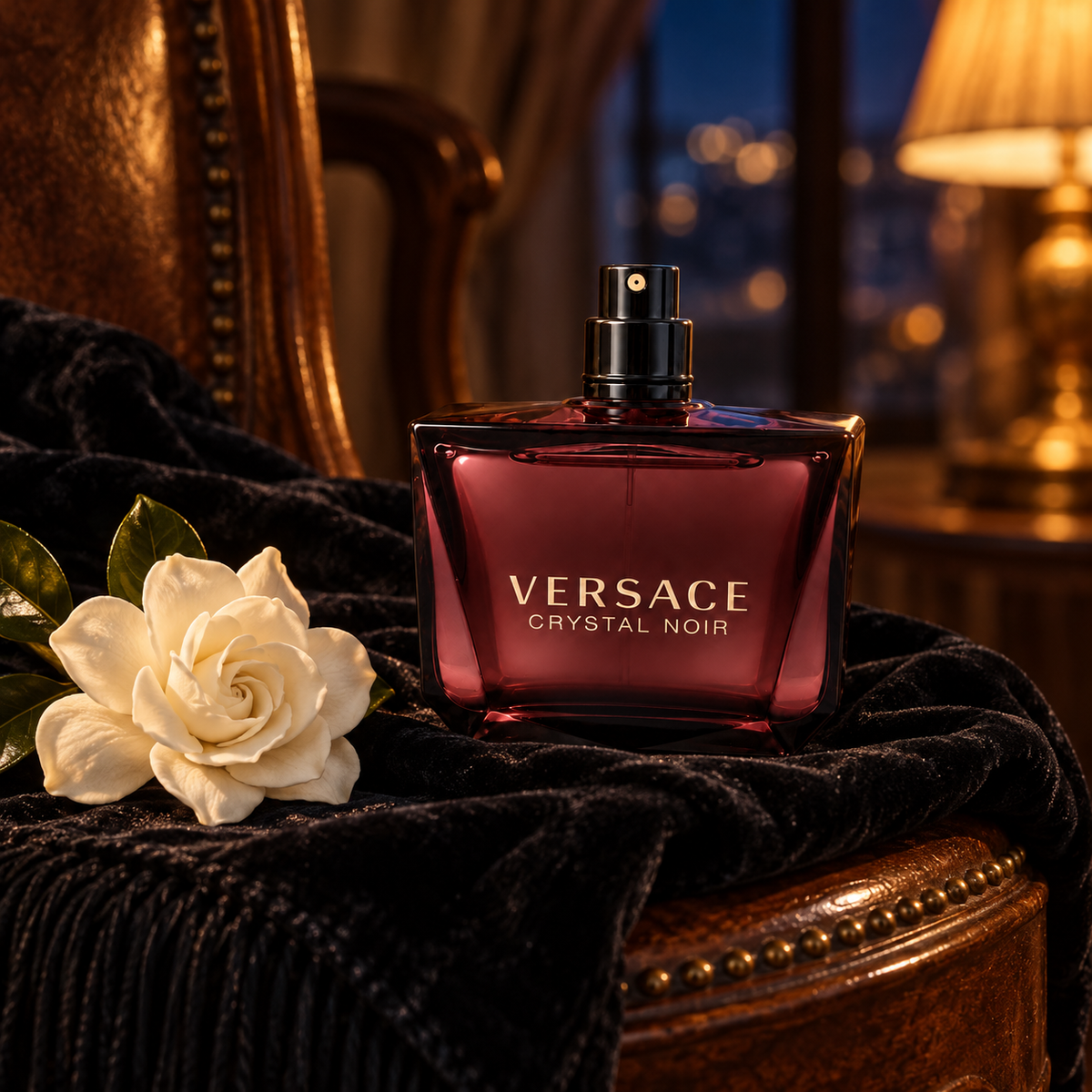 Versace Crystal Noir 90 ml – atmosférická fotografie – MrRizz
