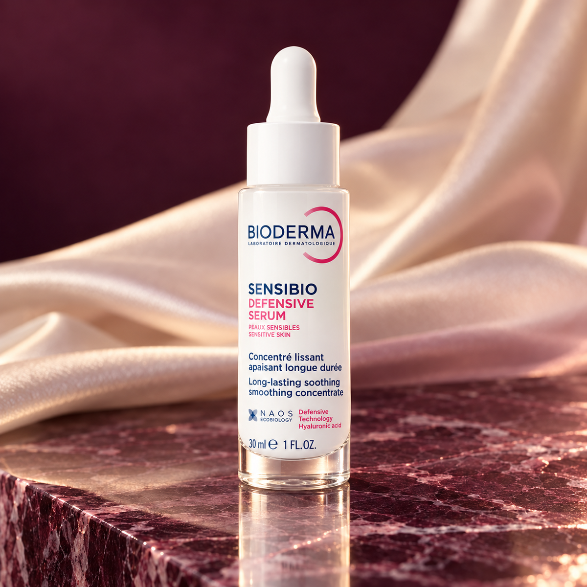 BIODERMA Sensibio Defensive Serum 30 ml – atmosférická fotografie – MrRizz