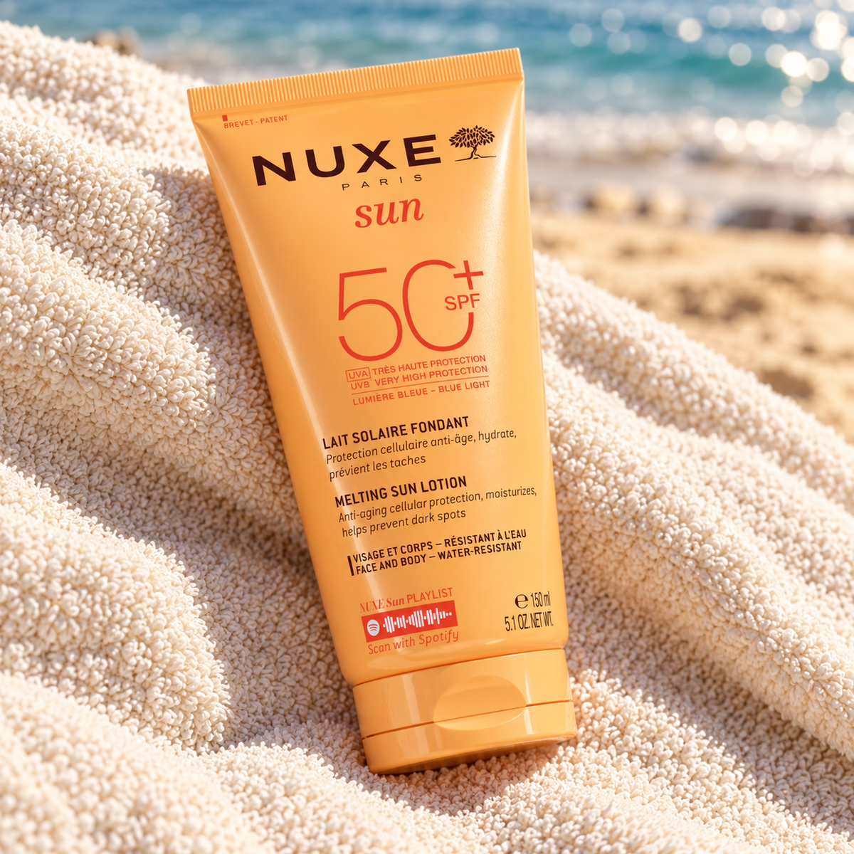NUXE Sun High Protection Melting Lotion 150 ml – atmosférická fotografie – MrRizz