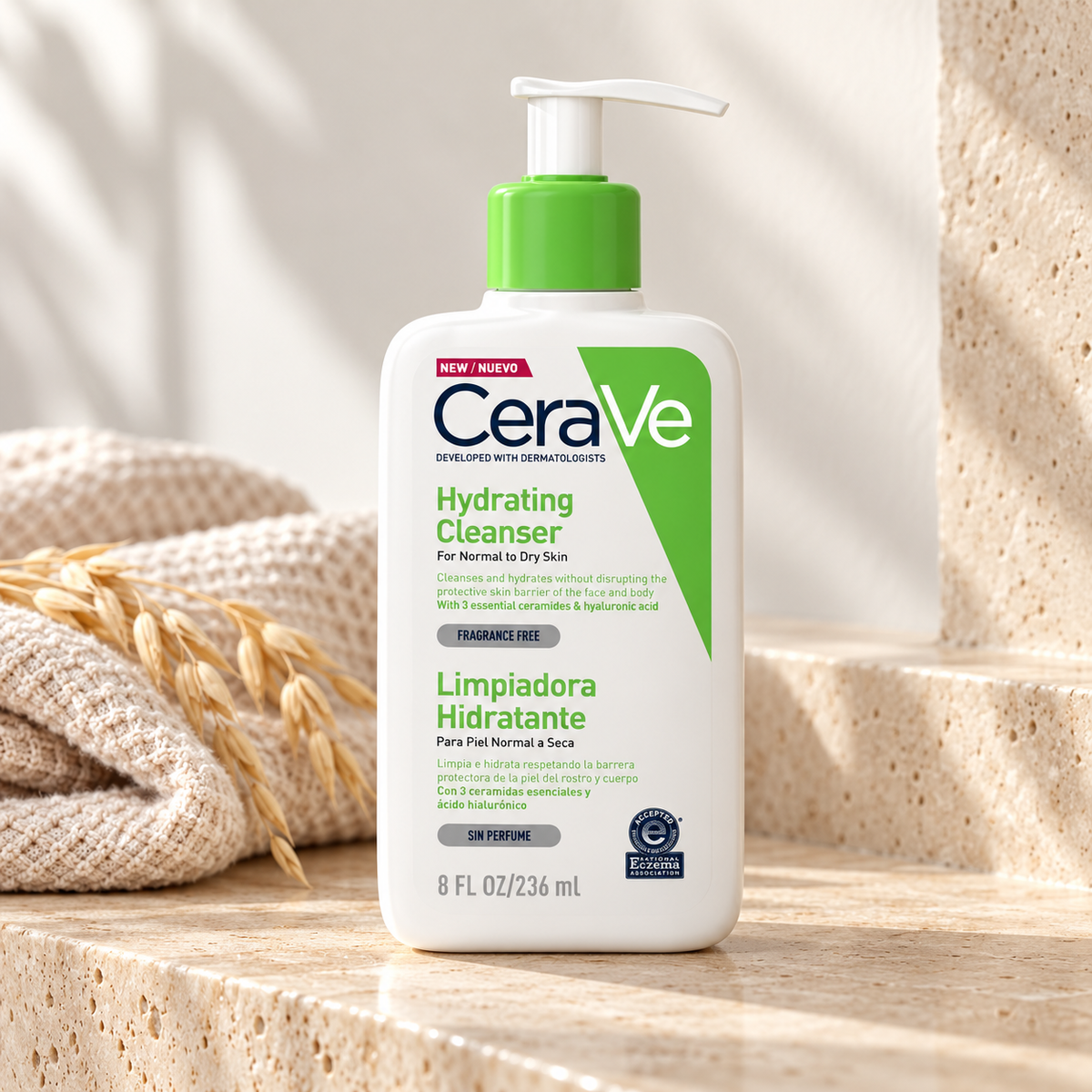 CeraVe Facial Cleansers Hydrating 236 ml – atmosférická fotografie – MrRizz