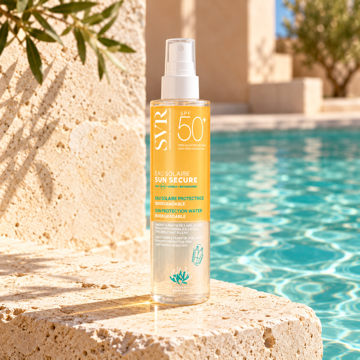 SVR Sun Secure Eau Solaire 200 ml – atmosférická fotografie – MrRizz