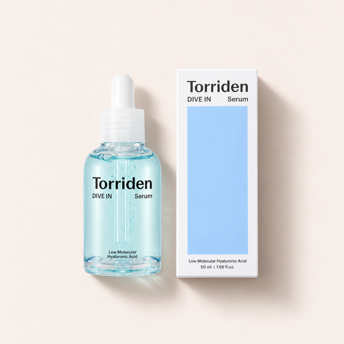 Torriden Dive In Low Molecular Hyaluronic Acid Serum 50 ml – produkt s obalem – MrRizz