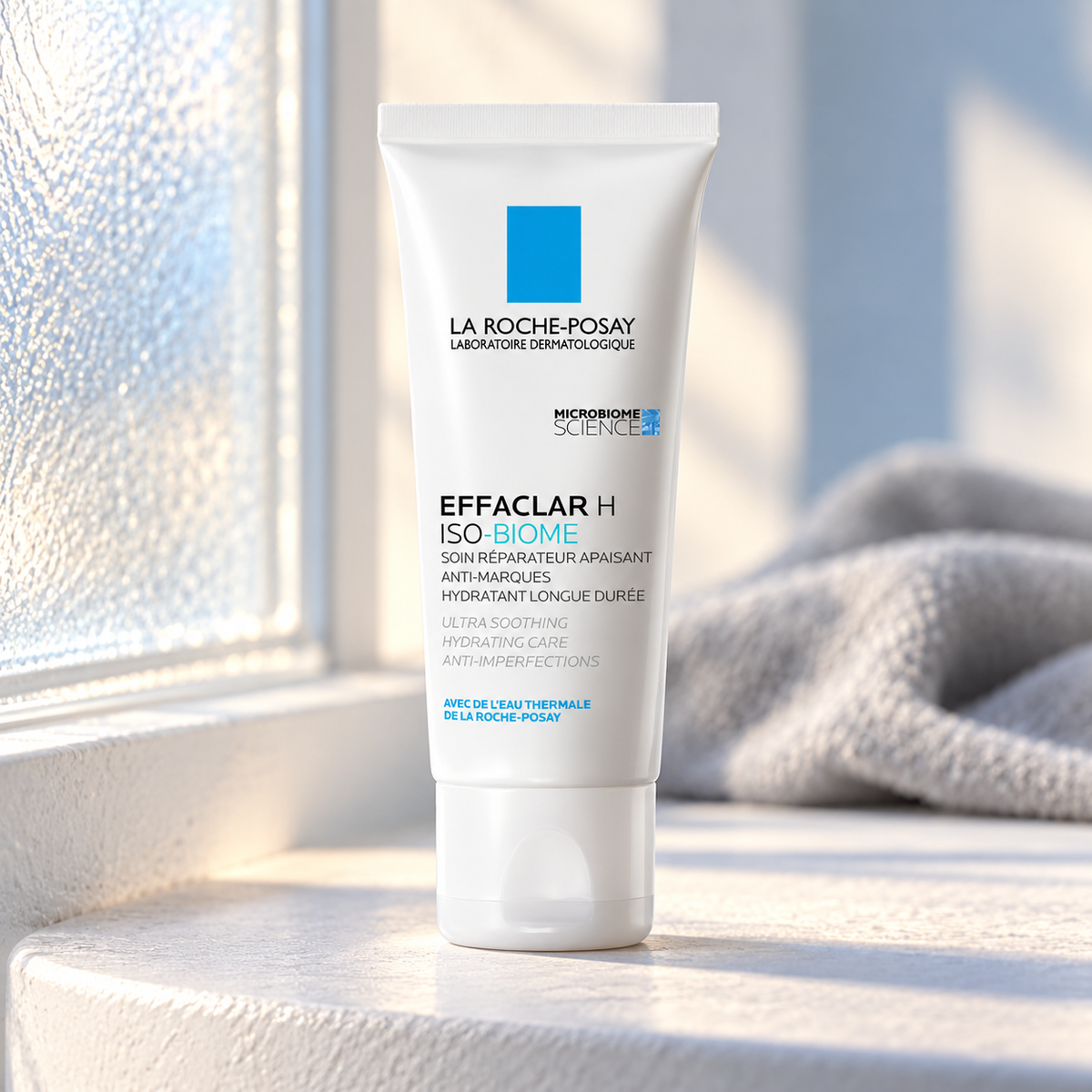 La Roche-Posay Effaclar H ISO-Biome Ultra Soothing Hydrating Care 40 ml – atmosférická fotografie – MrRizz