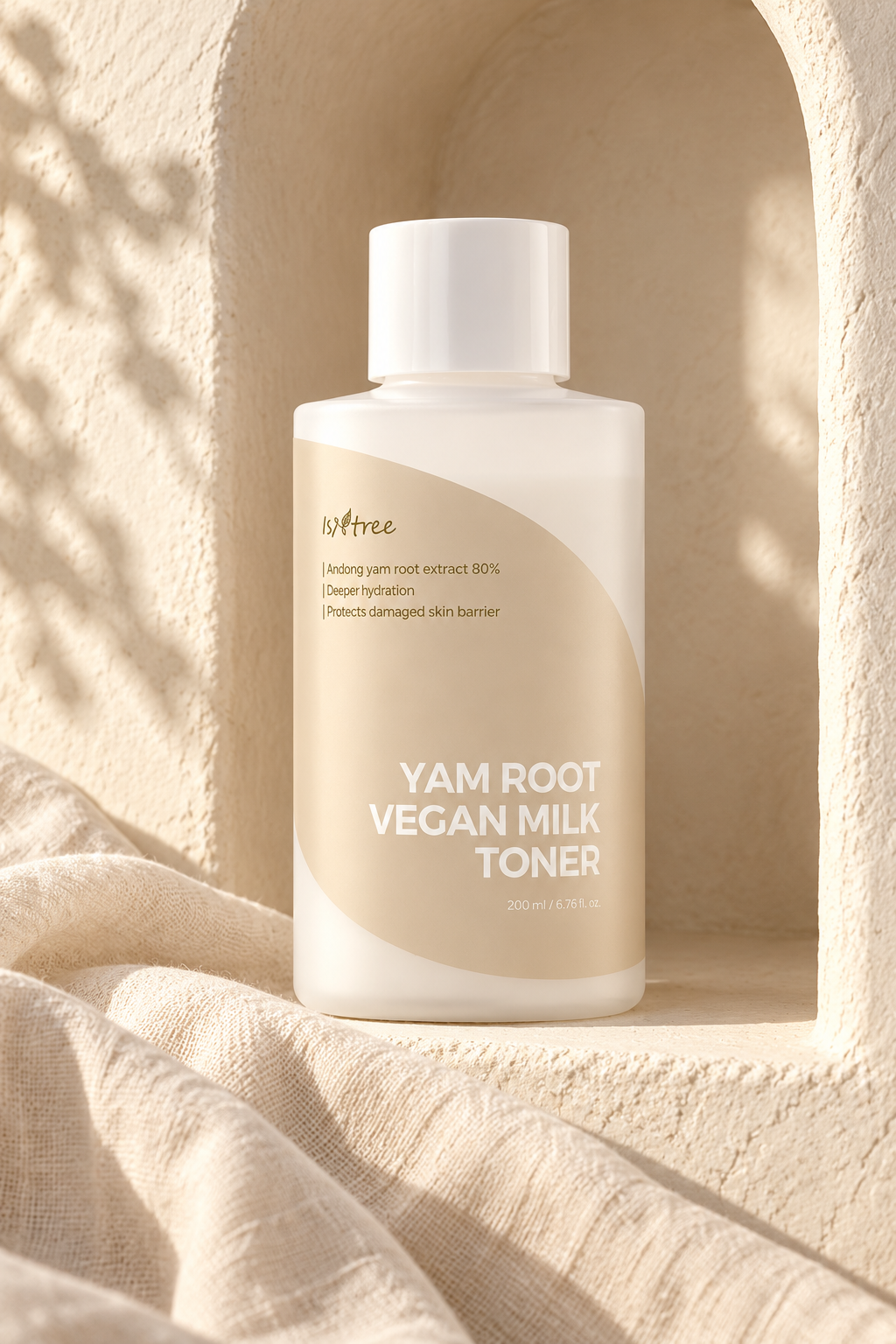 Isntree Yam Root Vegan Milk Toner 200 ml – atmosférická fotografie – MrRizz