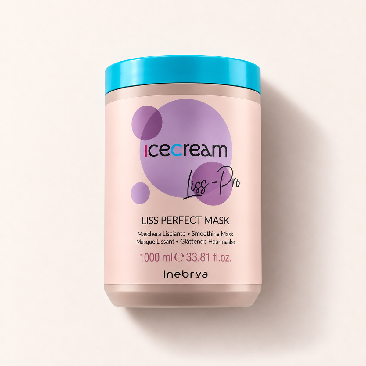 Inebrya Ice Cream Liss Pro Liss Perfect Mask, maska na vlasy 1000 ml – MrRizz