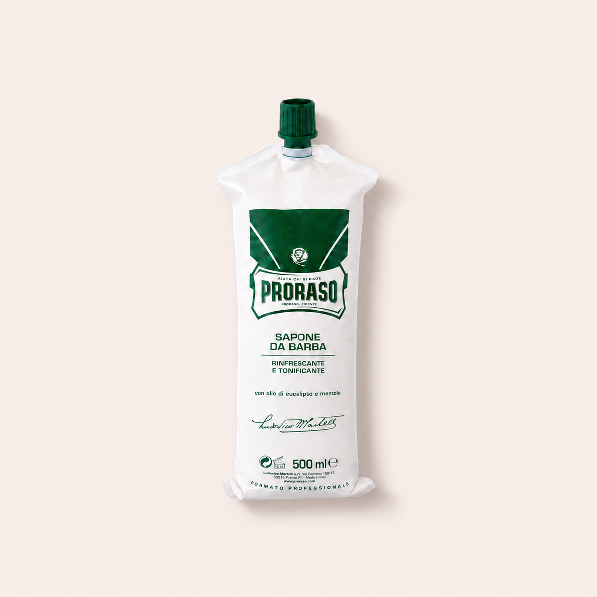 PRORASO Green, krém na holení 500 ml – MrRizz