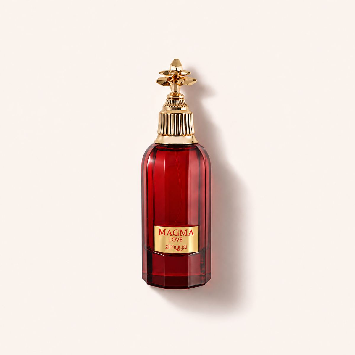 Flakon parfémované vody Zimaya Magma Love 100 ml na světlém pozadí – MrRizz