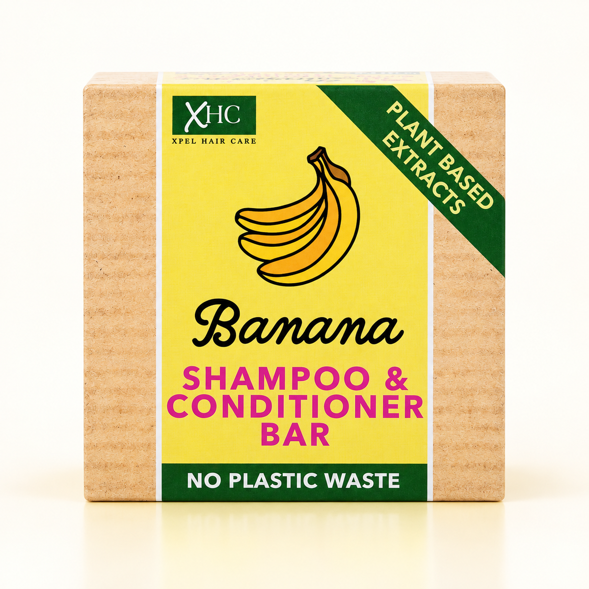 Tuhý šampon a kondicionér Xpel Banana 60 g – MrRizz