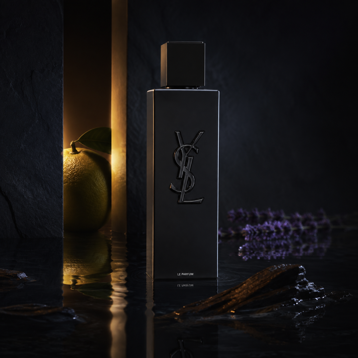 YSL MYSLF Le Parfum – emotivní produktová fotografie – MrRizz