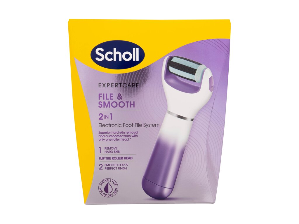 Scholl Expert Care File & Smooth elektronický pilník na chodidlá, systém 1 ml